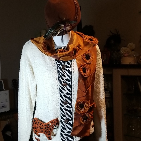 Vintage Berek2 hand loomed sweater - Picture 4 of 11